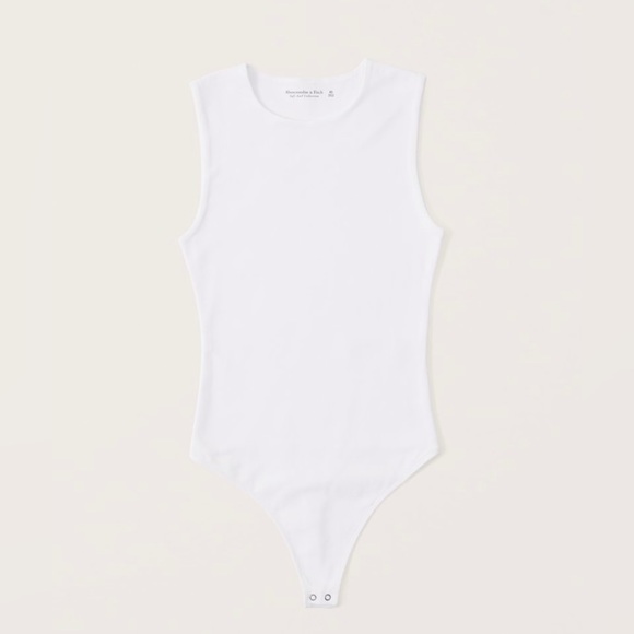 Abercrombie and Fitch Seamless Crew-tank BodySuit - Picture 3 of 3